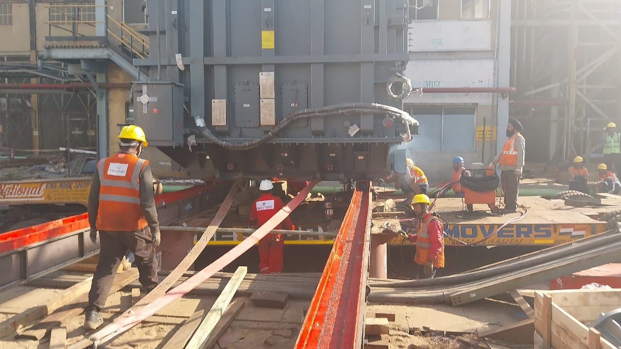 Transformer Erection